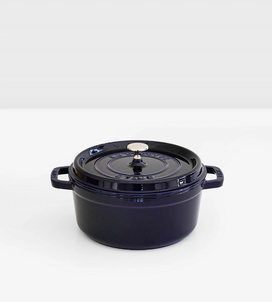 Staub Round Cocotte | Marin Blue