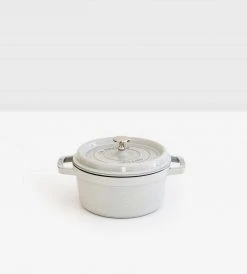 Staub Round Cocotte | White Truffle