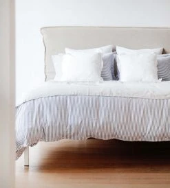 Homewares Seneca | Classic Ticking Stripe Duvet Set | Navy