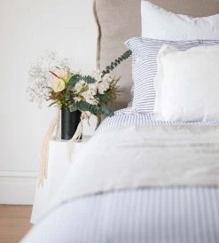 Homewares Seneca | Classic Ticking Stripe Duvet Set | Navy
