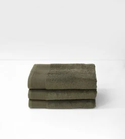 Seneca Vida Organic Towels | Olive