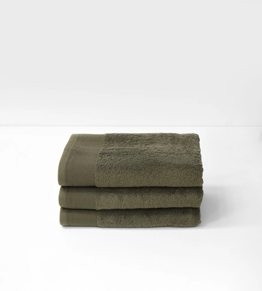 Seneca Vida Organic Towels | Olive