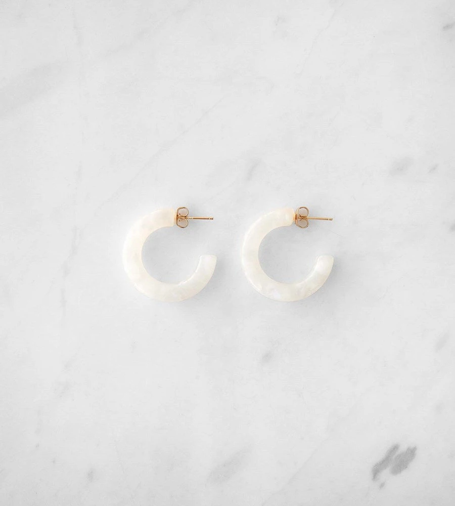 Sophie | Baby Bold Hoops | Pearly New Arrivals