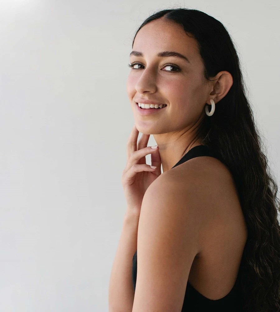 Sophie | Baby Bold Hoops | Pearly New Arrivals