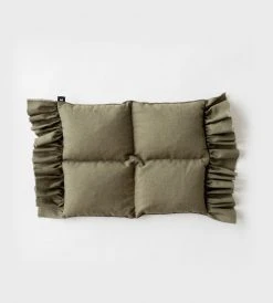 Sophie | Frills Wheat Bag | Khaki Fashion + Beauty