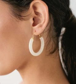 Sophie | Hoop Loops | Pearly