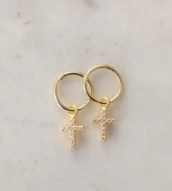 Sophie | Sparkle Cross Sleepers Clear Fashion + Beauty