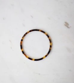 Fashion + Beauty Sophie | Tort Bangle | Dark | Small