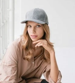 Sophie | Wool Cap | Grey Marle Fashion + Beauty