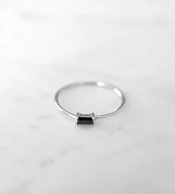 Sophie | You Rock Ring Black | Silver