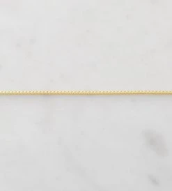 Sophie | Box Chain Bracelet | Gold Fashion + Beauty