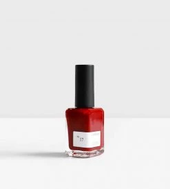 Fashion + Beauty Sundays | Non Toxic Nail Polish | Cherry Red No. 17