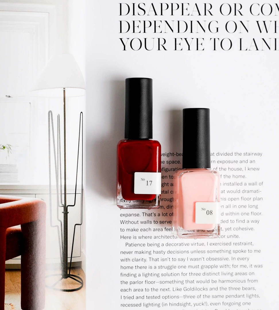 Fashion + Beauty Sundays | Non Toxic Nail Polish | Cherry Red No. 17