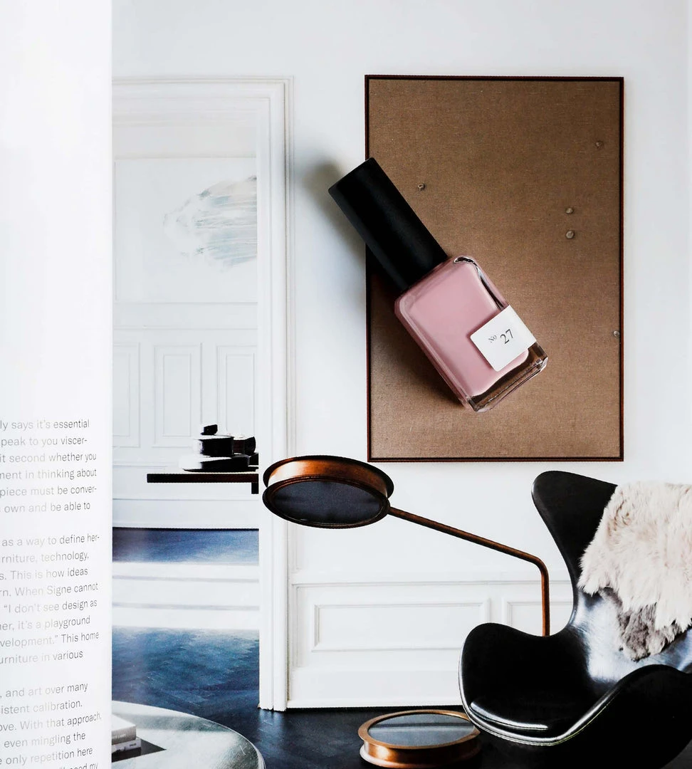 Fashion + Beauty Sundays | Non Toxic Nail Polish | Powder Rose No. 27