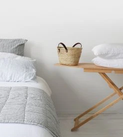 Epicure Trading The Lyonnais | French Market Basket With Flat Handle | Small