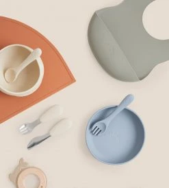 Tiny Table Co. | Plate And Spork Set | Pebble