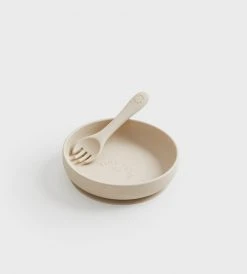 Tiny Table Co. | Plate And Spork Set | Sand