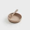 Tiny Table Co. | Plate And Spork Set | Stone New Arrivals