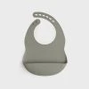 New Arrivals Tiny Table Co. | Silicone Catch Bib | Olive