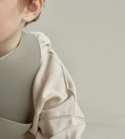 New Arrivals Tiny Table Co. | Silicone Catch Bib | Olive