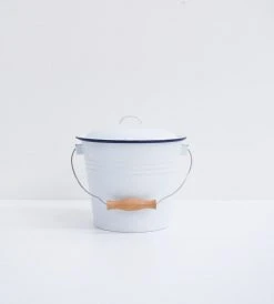Falcon Enamelware Traditional Enamel | Bucket With Lid Homewares
