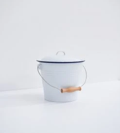 Falcon Enamelware Traditional Enamel | Bucket With Lid Homewares