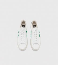 Veja | Campo Chromefree Sneaker | Extra White Emeraude Black Fashion + Beauty