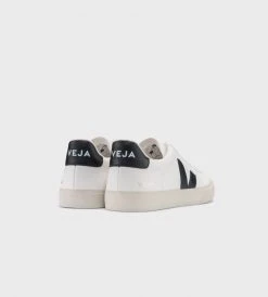 Veja | Campo Chromefree Leather Sneaker | Men's | Extra White Black Fashion + Beauty