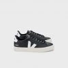 Veja | Campo Chromefree Sneaker | Black White