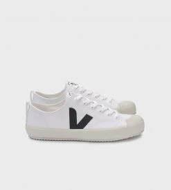 Veja | Nova Canvas Sneaker | White Black Fashion + Beauty