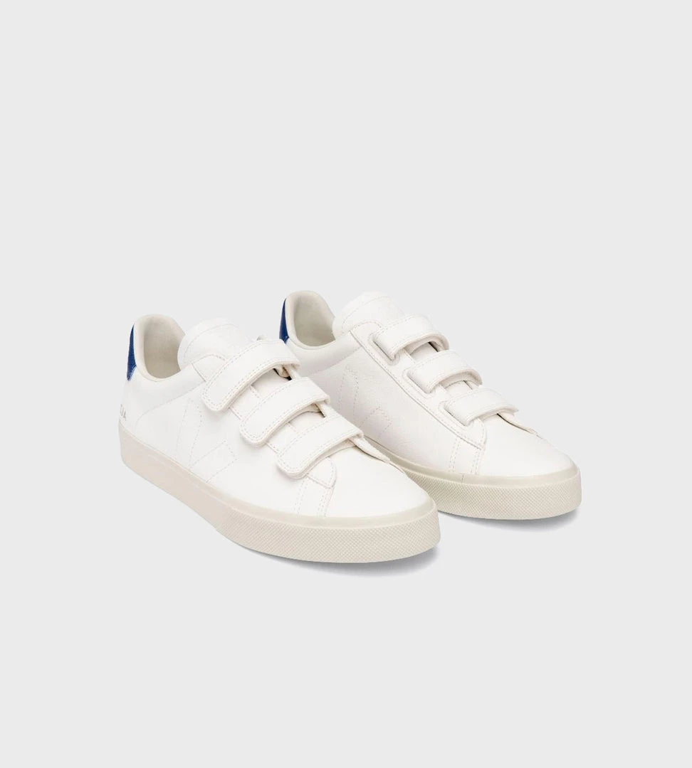 Veja | Recife Chromefree Sneaker | Extra White Cobalt Fashion + Beauty