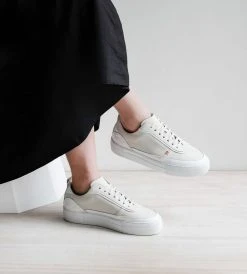 Von Röutte Von Routte | Munich Platform | Beige Croc New Arrivals