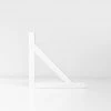 Father Rabbit Goods | Single Shelf Bracket | White Homewares