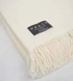 Weave Nevis Throw | Snow