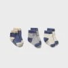 Baby + Child Wilson & Frenchy | Baby Socks Pack Of 3 | Rain Drop