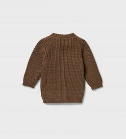 Baby + Child Wilson & Frenchy | Knitted Button Cardigan | Dijon
