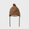 Wilson & Frenchy | Knitted Cable Bonnet | Dijon