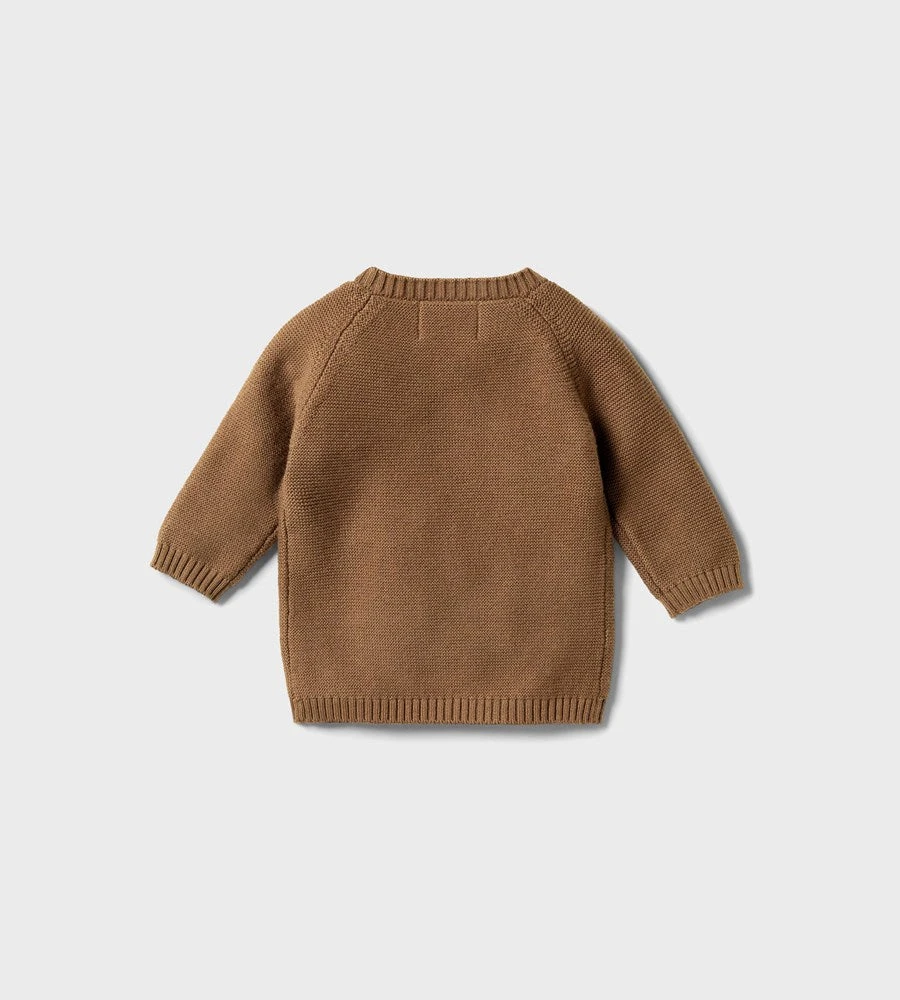 Wilson & Frenchy | Knitted Kimono Cardigan | Dijon