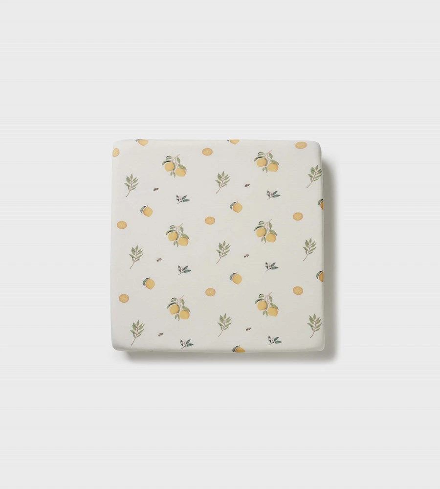 Wilson & Frenchy | Organic Cot Sheet | Lovely Lemons Baby + Child