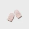 Wilson & Frenchy | Organic Stripe Rib Mittens | Cantaloupe Baby + Child