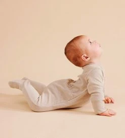 Wilson & Frenchy | Organic Terry Zipsuit | Clay