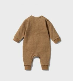 Wilson & Frenchy | Organic French Terry Slouch Growsuit | Dijon Baby + Child