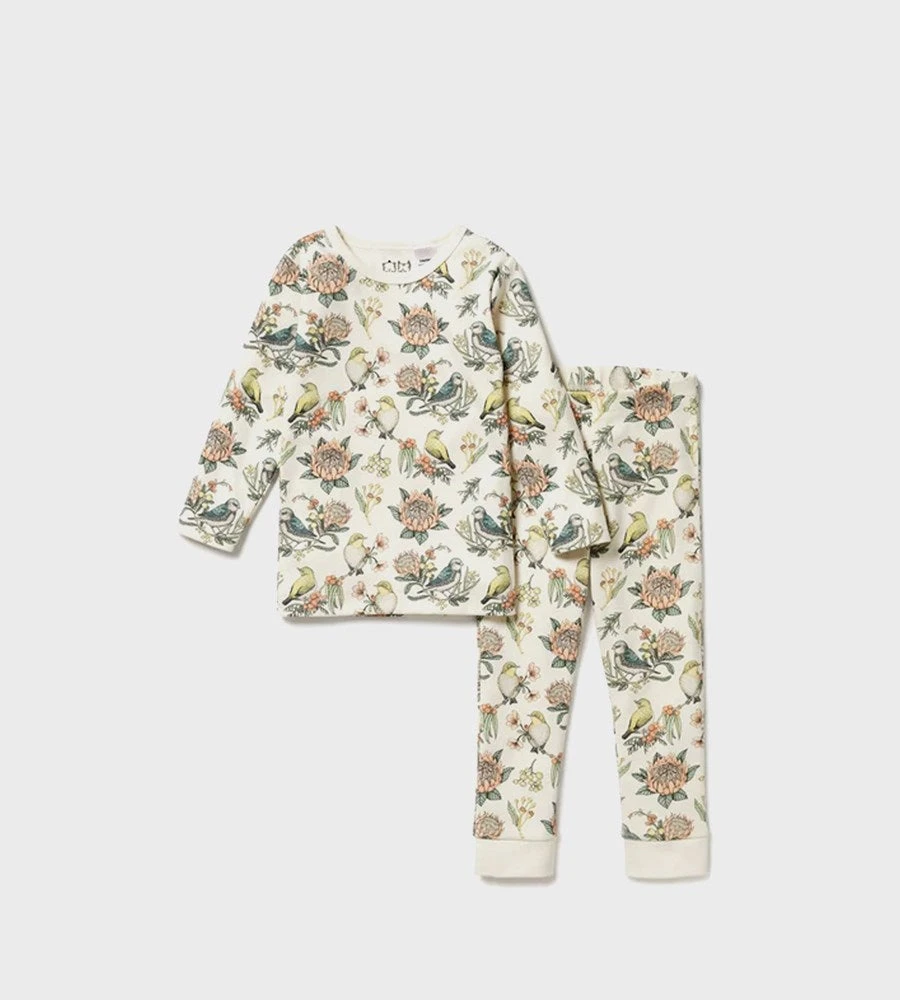 New In Baby Wilson & Frenchy | Organic Long Sleeve Pyjamas | Hello Birdie