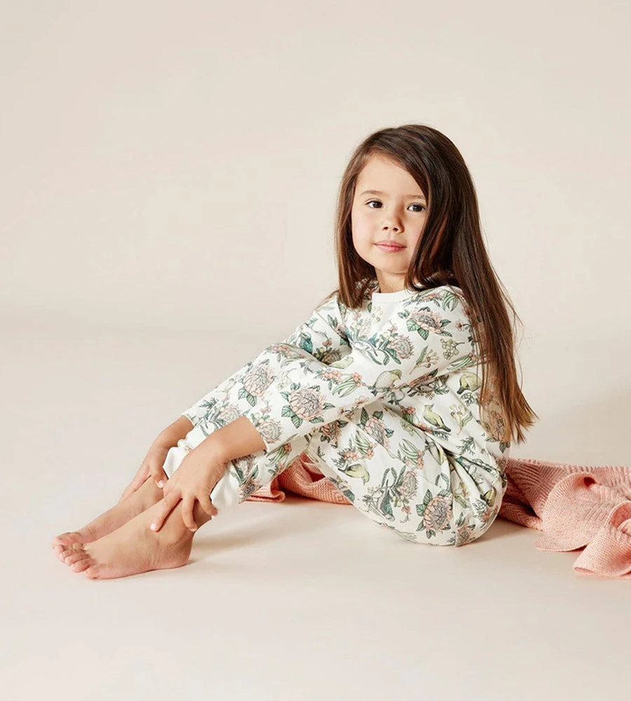 New In Baby Wilson & Frenchy | Organic Long Sleeve Pyjamas | Hello Birdie
