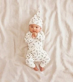 Wilson & Frenchy | Organic Rib Knot Hat | Tiny Feather New In Baby