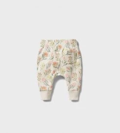 Wilson & Frenchy | Organic Rib Slouch Pant | Pretty Floral