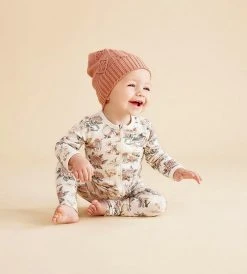 Wilson & Frenchy | Organic Zipsuit With Feet | Hello Birdie