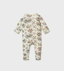 Wilson & Frenchy | Organic Zipsuit With Feet | Hello Birdie
