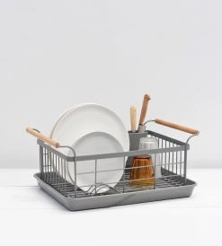 Yamazaki | Tosca Dish Drainer Grey Homewares