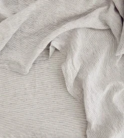 Homewares Cultiver | Linen Duvet Cover Set | Pinstripe